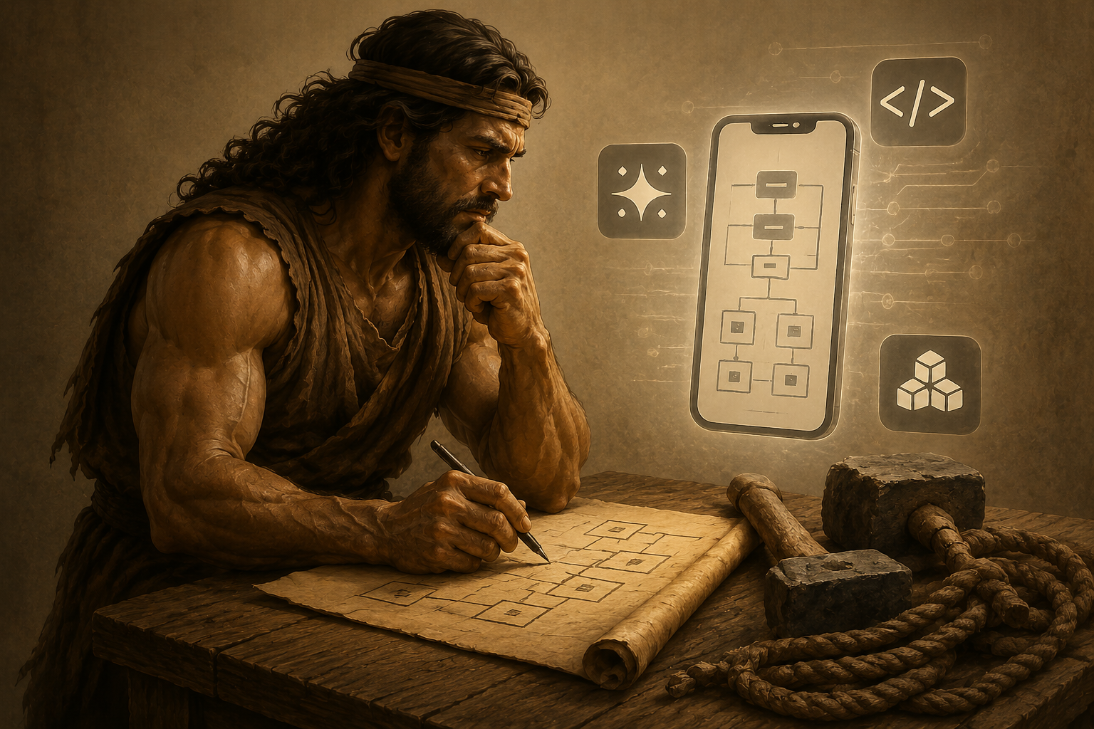 Teaching material: a lesson about two riddles