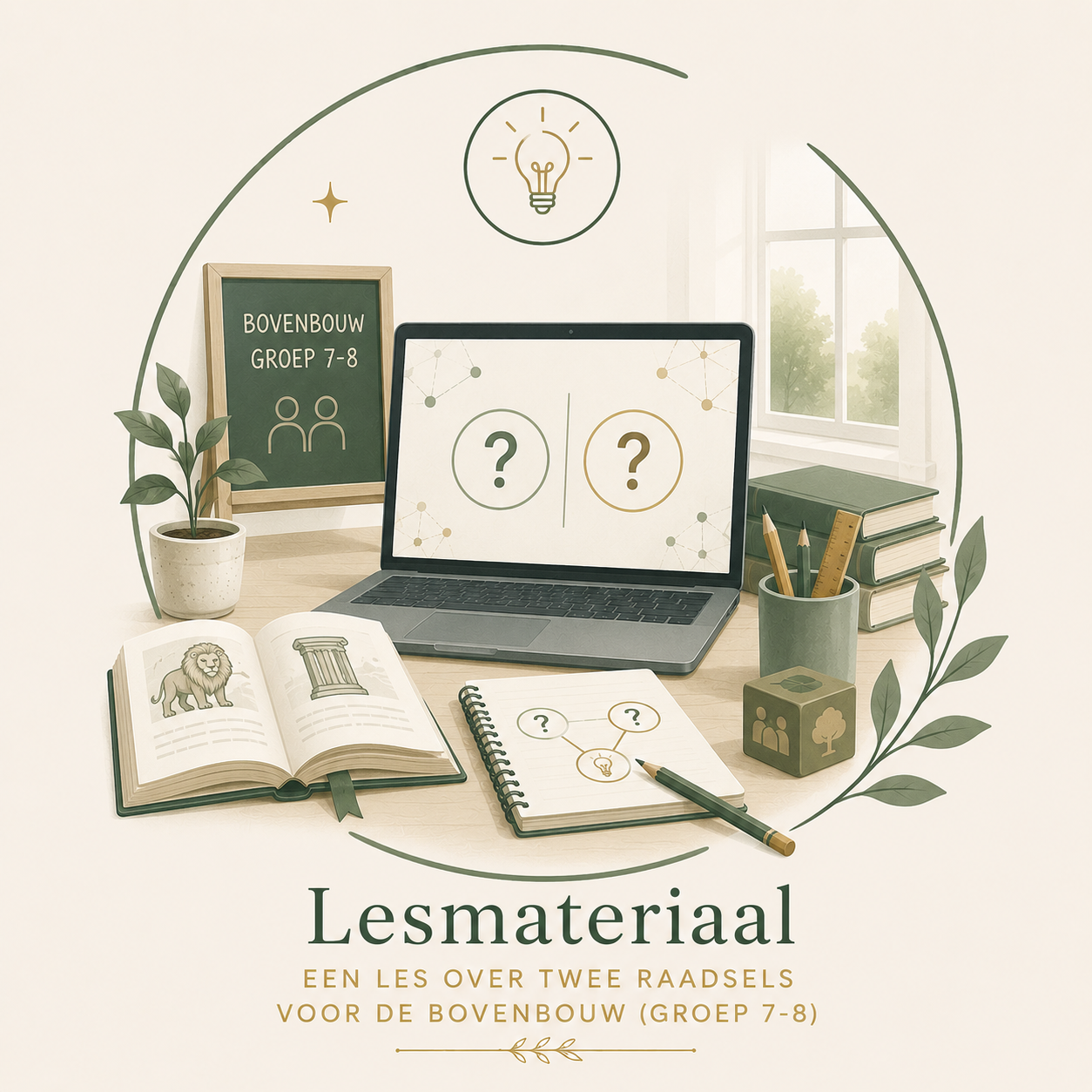 Lesmateriaal: een les over twee raadsels