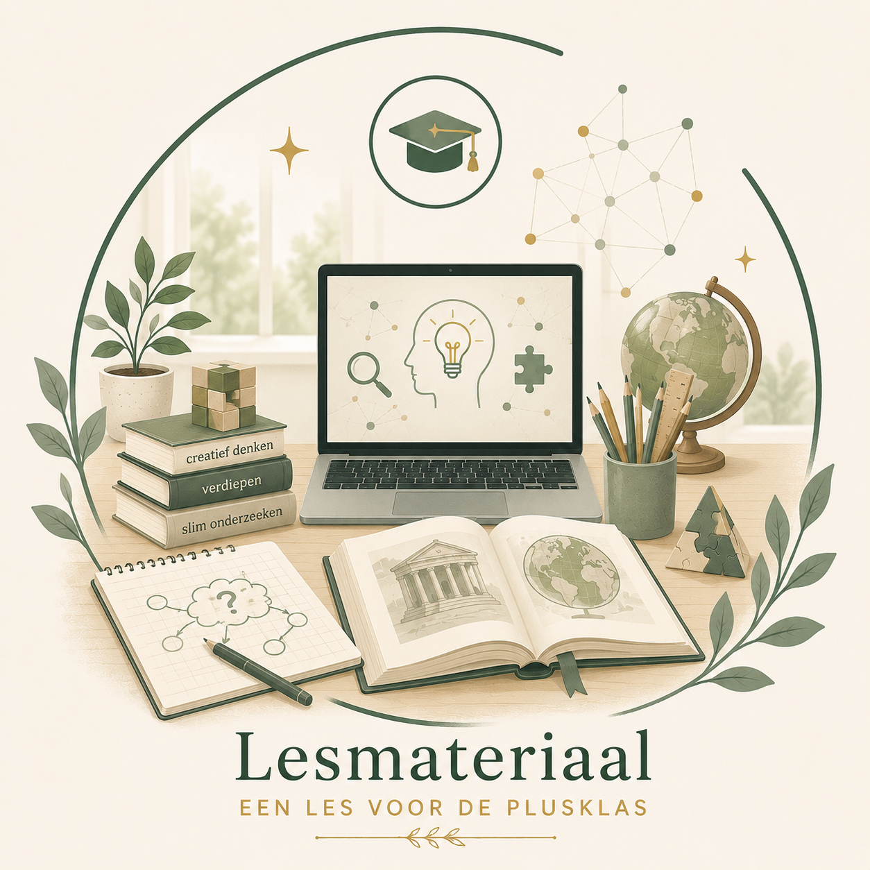 Lesmateriaal: een les over drie raadsels (plusklas)